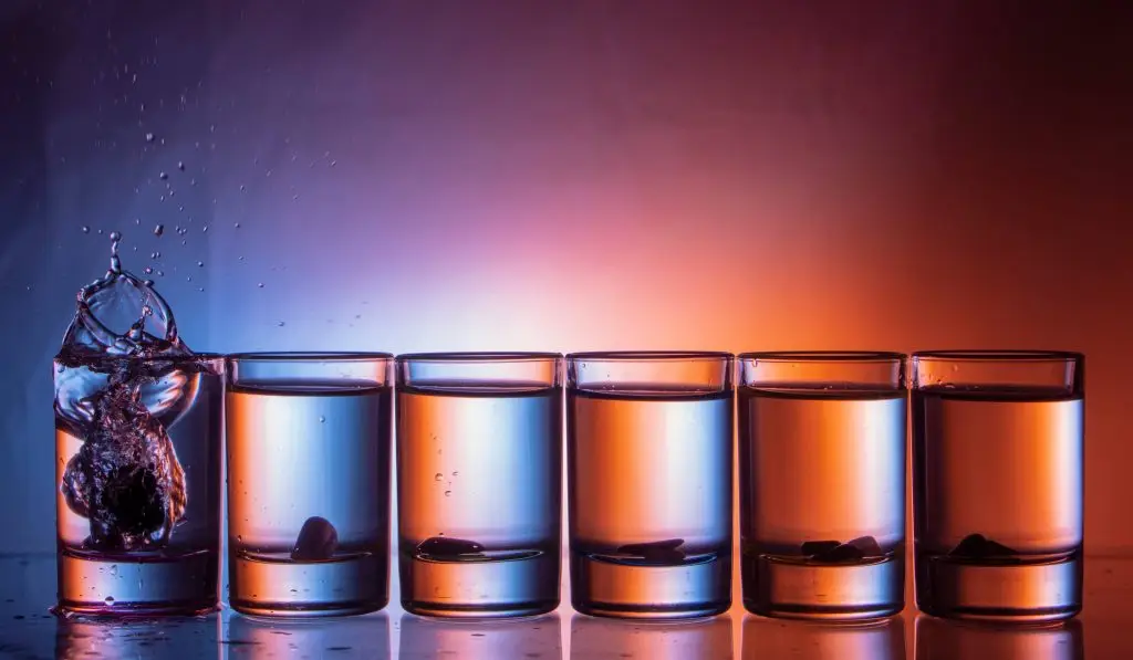 water drinken